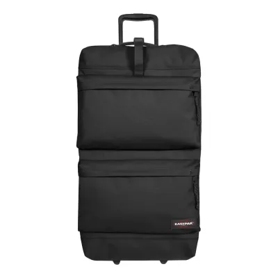 Дорожная сумка на колёсах Eastpak Tranverz M черная