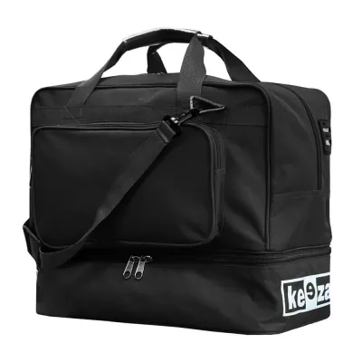 Сумка футбольная Keeza Genoa 40 л, 40 l, Чёрный