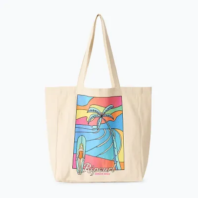 Сумка-тоут женская Rip Curl Custom Desto Tote 20, бежевый