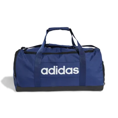 Спортивная сумка adidas Linear M, синяя, IN6116