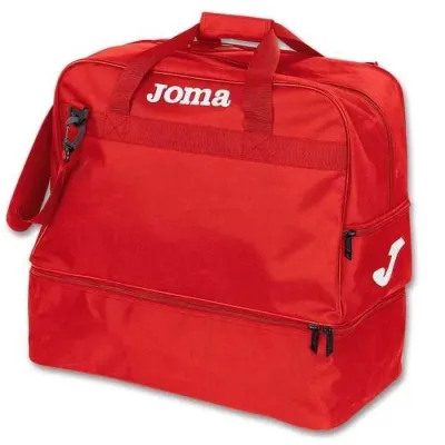 Сумка спортивная Joma Training, красный, синий, зелёный, чёрный, 50 l, Красный
