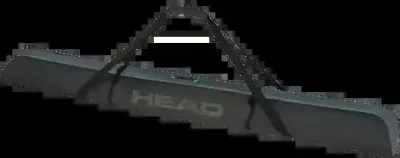 Чехол-сумка для горных лыж Head Double на две пары, 195 см, черный