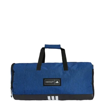 Сумка спортивная Adidas 4ATHLTS Duffel Bag Medium, синяя галактика, чёрный, коричневый, 39L, Синяя галактика