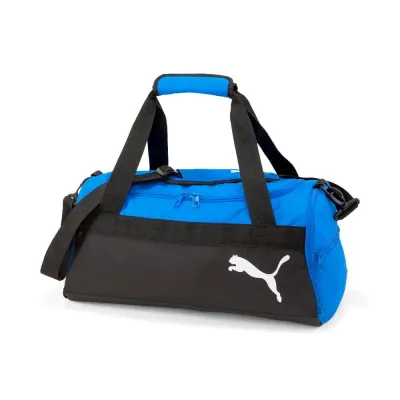 Дорожная сумка Puma TeamGoal 23, 24 л, синий, светлый красный