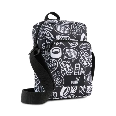 Сумка через плечо Puma Academy AOP Portable, черная