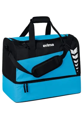 Спортивная сумка с нижним отделением Erima Six Wings, karaibski błękit, 35 l, Karaibski błękit