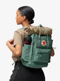 Городской рюкзак Fjallraven Kanken Outlong frost green — фото 4