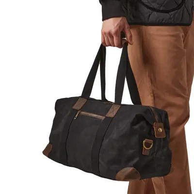 Дорожная сумка Quadra Heritage Leather Accents Holdall, один размер