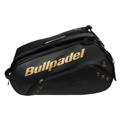 Сумка для падела Bullpadel Flow чёрно-золотая