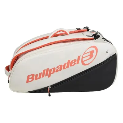 Сумка для падела Bullpadel Elite бело-оранжевая