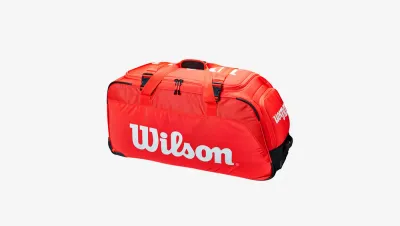 Сумка для тренировок Wilson Super Tour Travel Bag, красная