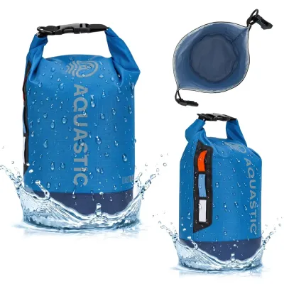 Гермомешок AQUASTIC Dry Bag 13 л из нейлона с покрытием TPU