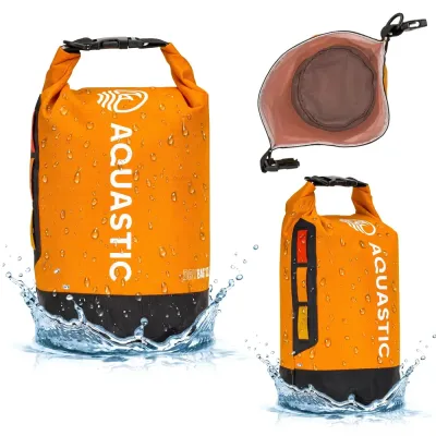 Гермомешок AQUASTIC Dry Bag 13 л, нейлон/TPU