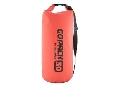Водонепроницаемый гермомешок Aquarius GoPack 50 л, 50 l, Красный