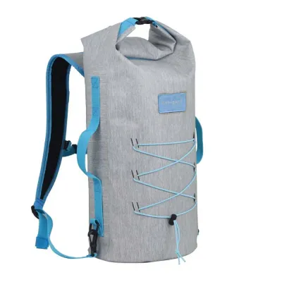 Водонепроницаемая сумка-рюкзак Zulupack Smart Tube 20 л IP67, 20 l, Светло-серый