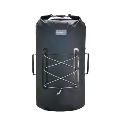 Водонепроницаемая сумка-рюкзак Zulupack Smart Tube 40 л, IP67, 40 l, Чёрный