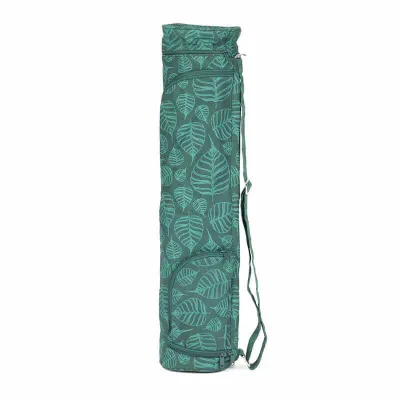 Хлопковая сумка для коврика для йоги Bodhi Asana Bag 70 зелёная