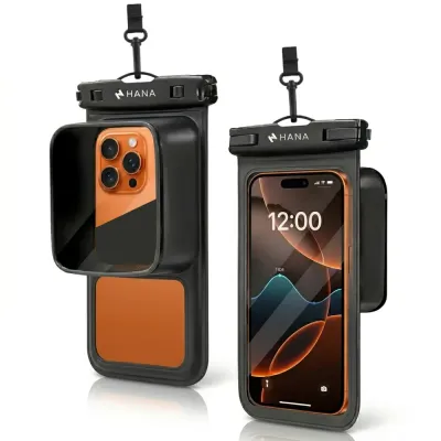 Водонепроницаемый чехол для смартфона HANA Outdoors с карманом для мелочей