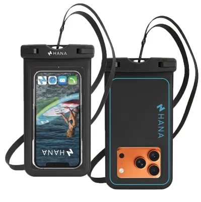 HANA Outdoors Водонепроницаемый плавающий чехол для смартфона HANA, чёрный