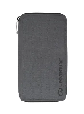 Дорожный кошелек Lifeventure Recycled RFiD Travel Wallet, серый