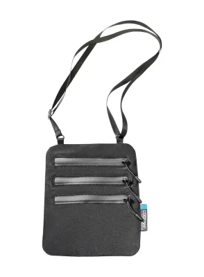 Нашейный кошелёк Cocoon Secret Neck Wallet из шёлка, чёрный