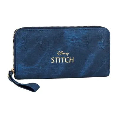 Женский кошелёк Disney Stitch 19 на 10 на 2,5 см