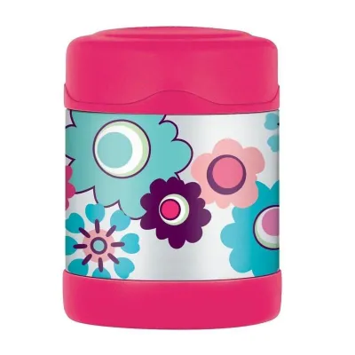 Детский термос для еды Thermos 290 мл, с цветами, 250 ml, Królewski fiolet