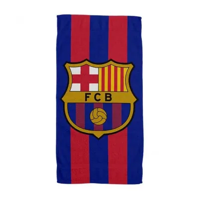 Классическое полотенце с гербом FC Barcelona
