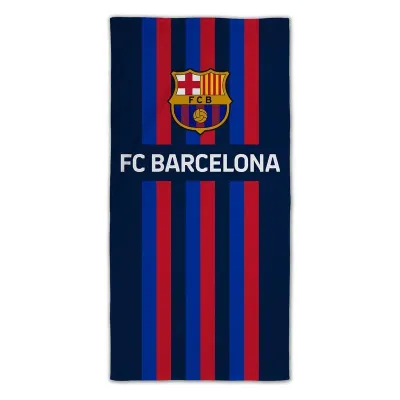Полотенце премиум с гербом FC Barcelona