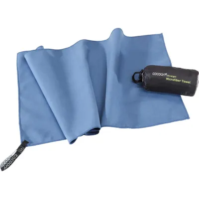 Быстросохнущее полотенце Cocoon Microfiber Towel Ultralight M, fjord blue