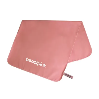 Полотенце спортивное BeastPink Mini, розовое