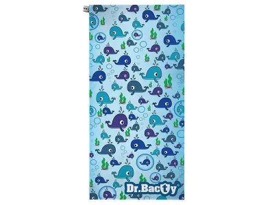 Полотенце быстросохнущее Dr.Bacty с антибактериальной обработкой XL 70 х 140 см