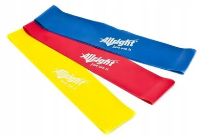 Ленты для упражнений Allright X-Band, 3 штуки