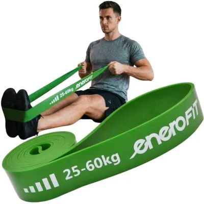 Резинка для фитнеса Enero Fit длинная, 25–60 кг