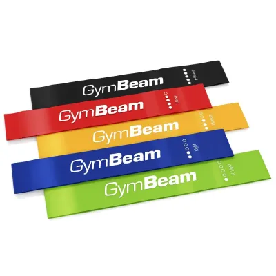 Набор резинок-петель из TPE GymBeam Resistance 5, 5 штук, 60 см