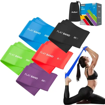 Rebel Active Набор из 5 эластичных лент для упражнений 2 м Rebel