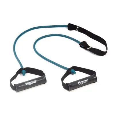 Эспандер трубчатый Tiguar Mega Tube средний, 180 см, 0,2 kg, Розовый