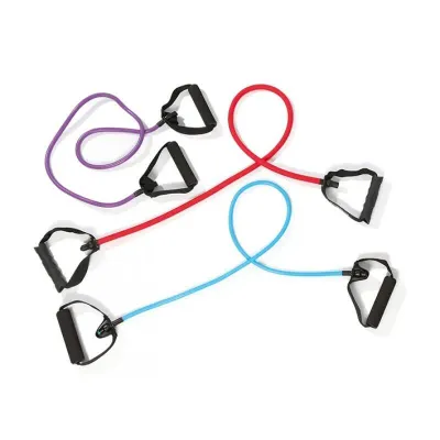 Эспандер трубчатый Sveltus Fitness Tube фиолетовый, среднее сопротивление