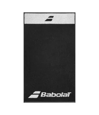 Теннисное полотенце Babolat Medium Towel черно-белое