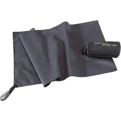 Быстросохнущее полотенце Cocoon Microfiber Towel Ultralight S, цвет manatee grey