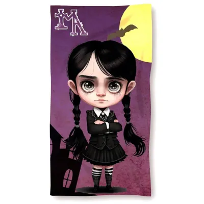 100% Полотенце банное женское хлопковое OcioStock Gothic Girl
