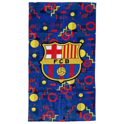 Пляжное полотенце FC Barcelona Beach Towel Shapes из микрофибры 100 на 180 см