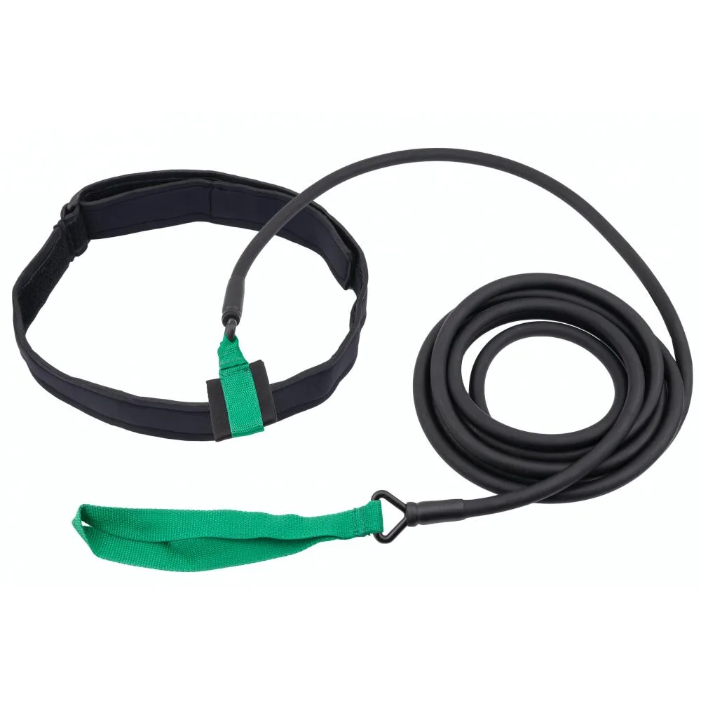 Пояс с резиновым жгутом Aqua-Sport Powerstrech Short Belt Slider для тренировок пловцов