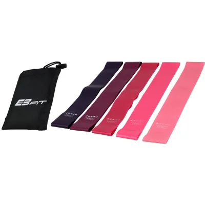 Набор латексных мини-петель Enero Fit Mini Band из пяти штук