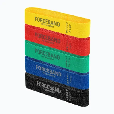 Набор из пяти тканевых мини-петель Forceband Mini Band