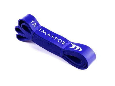 Резиновая петля для тренировок Power Band Yakimasport 25–38 кг синяя силовая
