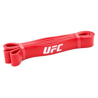 Лента сопротивления UFC Power Band, красная, среднее сопротивление