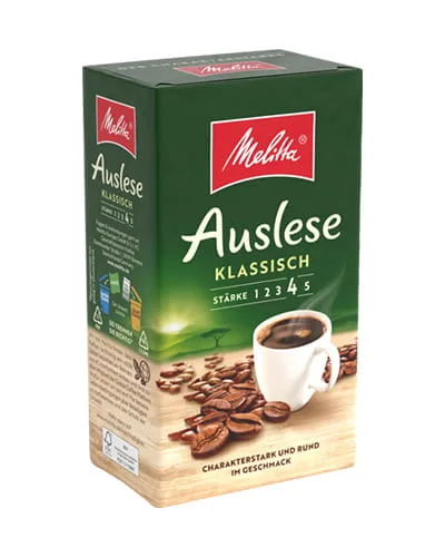 Melitta Auslese Klassisch 0,5 кг молотый