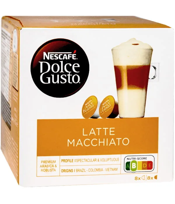 Nescafe Dolce Gusto Latte Macchiato 16 капсул