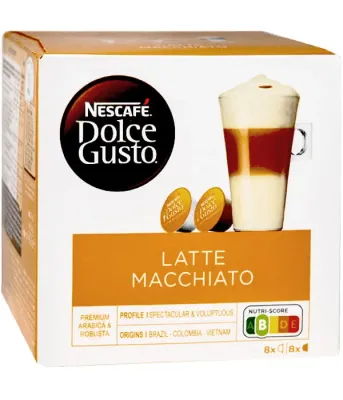Nescafe Dolce Gusto Latte Macchiato 16 капсул
